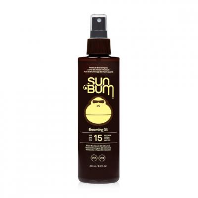 Sun Bum Sun Care Huile brunissante &eacute;cran solaire SPF15 250 ml