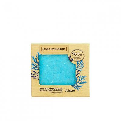 Shampoing solide avec packaging en carton ALGAE - Bodymania