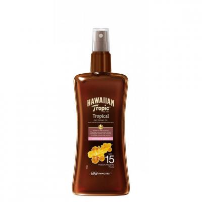 Hawaiian Tropic Protective Dry Oil 200ml Marron Homme