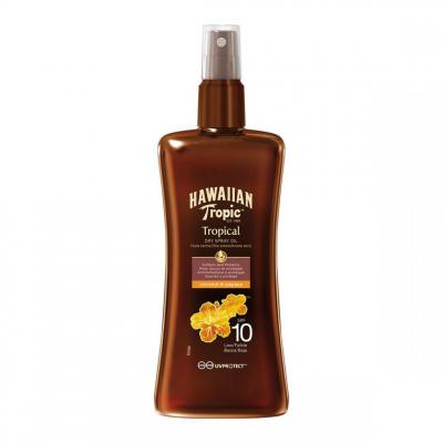 Hawaiian Tropic Huile S&egrave;che Spf10 200ml
