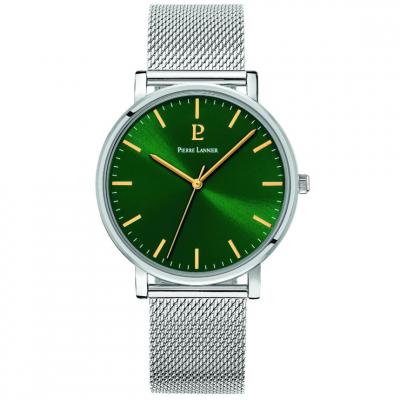 Coffret Montre Homme Pierre Lannier Essential - 386C171 Bracelet Cuir Marron