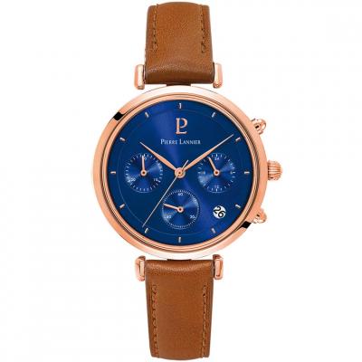 Montre pour femme 083J964 avec bracelet en cuir marron