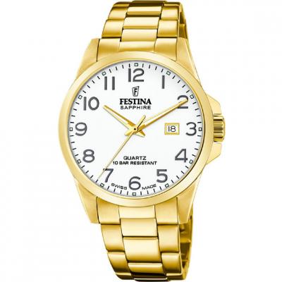 Montre Festina Swiss F20044/1 Blanc, Homme