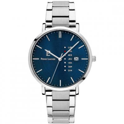 Montre Homme Pierre Lannier Data - 242D161 Bracelet Acier Argent