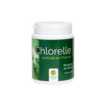 Chlorelle Cultivee En France 180 Gelules 130g Flamant Vert