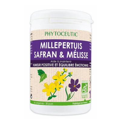 Phytoceutic Millepertuis Safran Melisse 60 Comprim&eacute;s 75 G