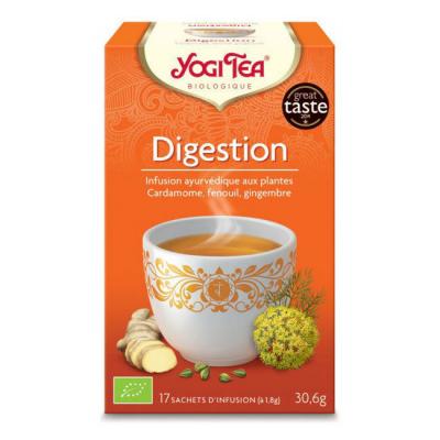 Yogi Tea Infusion Ayurv&eacute;dique Digestion Bio 17 sachets