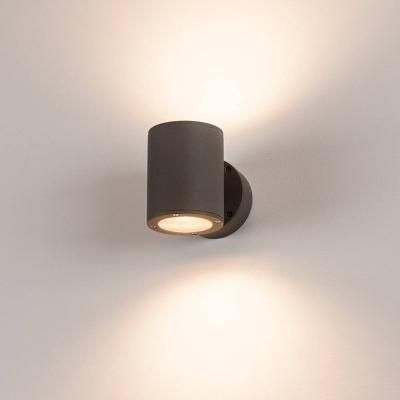 Sitra wall up-down applique, anthracite, 2xgx53, max. 2x9w, ip44