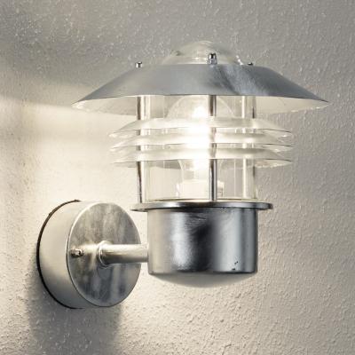 Nordlux Vejers 25091031 Applique murale galvanis&eacute;e E27 IP54 60 W