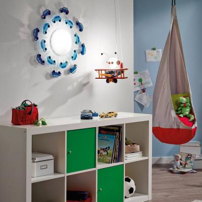 Applique/plafonnier enfant Viki 1 bleu