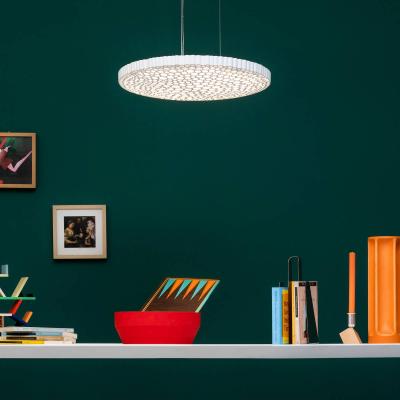 Suspension Calipso LED plastique blanc / &Oslash; 52 cm - Artemide