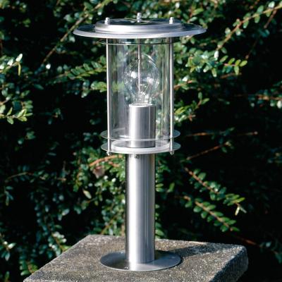 Lampadaire ext&eacute;rieur Brilliant York 60 W acier inoxydable 40 cm