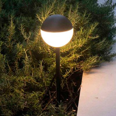 FARO BARCELONA Borne lumineuse LED Piccola avec piquet en noir