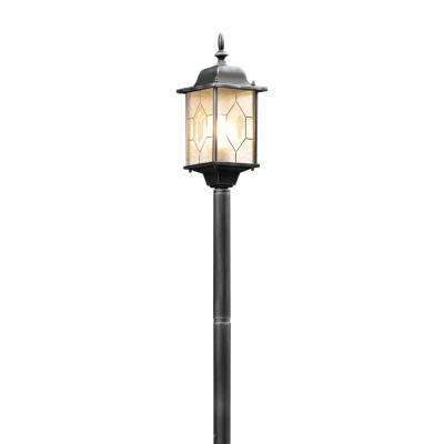 Lampadaire ext&eacute;rieur Konstsmide Milano 75 W noir,argent 1.05 m