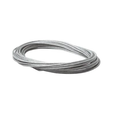 C&acirc;ble de tension isol&eacute; pour c&acirc;ble, m&eacute;tal gris 12 m, PAULMANN