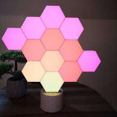 Cololight lampe d&eacute;co Stone set par 6 socle pierre