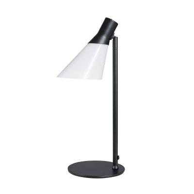 Dyberglarsen Gent Lampe de table Task noir mat, opale