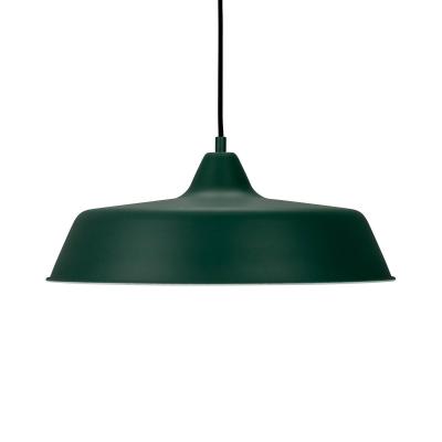 Raw - Suspension en m&eacute;tal vert fonc&eacute;, h 30 cm d 40 cm