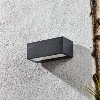 LUTEC Applique LED Gemini, 22&nbsp;cm, 4&nbsp;000&nbsp;K, anthracite