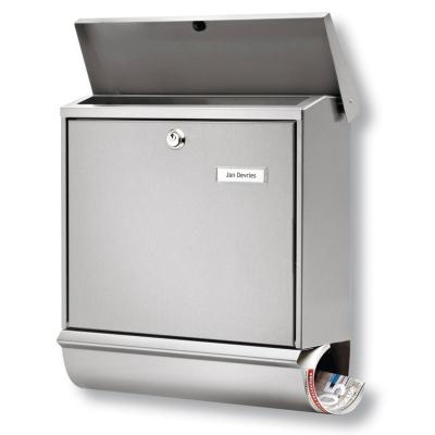 BURG-W&Auml;CHTER Bo&icirc;te aux lettres Comfort-Set 39130 Ni Inox Argent&eacute;