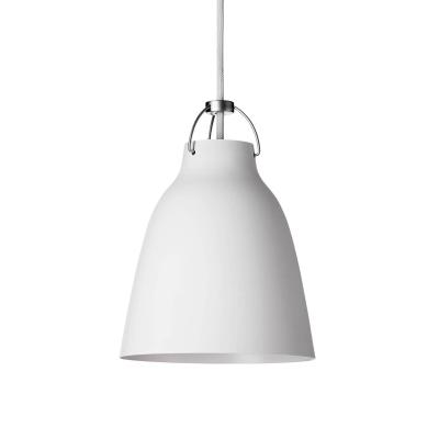Fritz Hansen Caravaggio Suspension, blanc mat/c&acirc;ble blanc - 16,5 cm