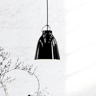 Suspension Caravaggio Medium m&eacute;tal noir / &Oslash; 25,7 cm - Lightyears