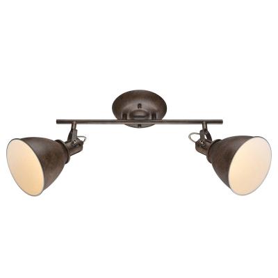 GLOBO LIGHTING Spot couleur rouille - 450 mm x 150 mm x 210 mm