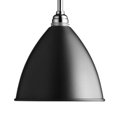 Suspension noire base argent&eacute; en laiton 16cm BL9 - Gubi