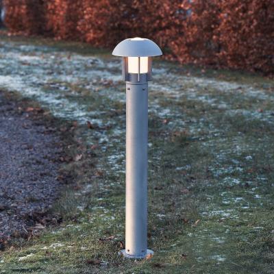 Konstsmide Borne lumineuse HEIMDAL en aluminium, gris argent&eacute;