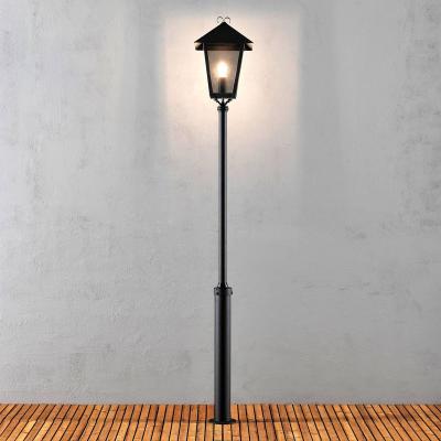 Lampadaire ext&eacute;rieur Konstsmide Benu 100 W noir 254 cm