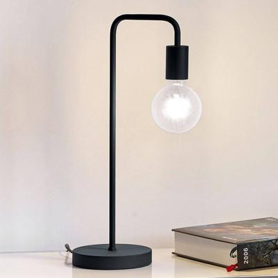 Trio Lighting Lampe &agrave; poser Diallo sans abat-jour noir mat