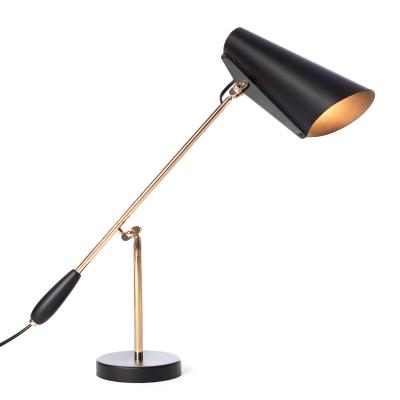 Northern - Birdy Lampe de table, noir / laiton