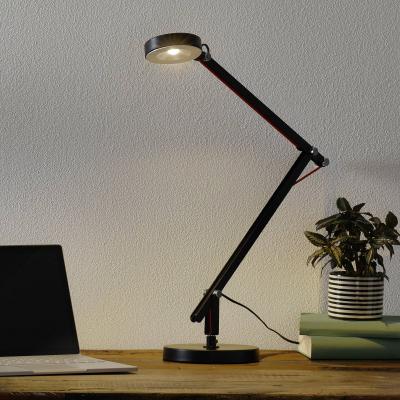Trio-Leuchten 527920102 Lampe de Table, M&eacute;tal, 5 W, Noir, 90 cm