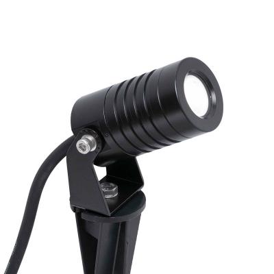 FARO BARCELONA 70469 Balder LED Projecteur avec Piquet Noire