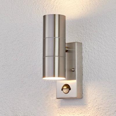 Lindby - Applique ext&eacute;rieure 'Eyrin' en inox - acier inoxydable