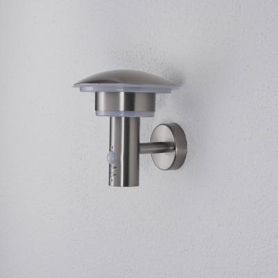 Led Applique ext&eacute;rieure 'Lillie' en inox - inox, blanc transparent