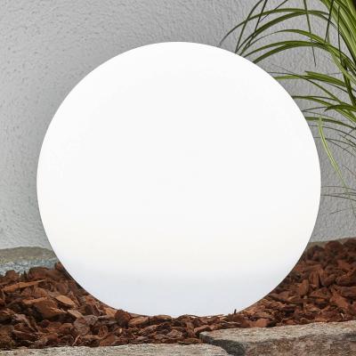 Lindby Lampe solaire LED d&eacute;corative Lago sph&eacute;rique
