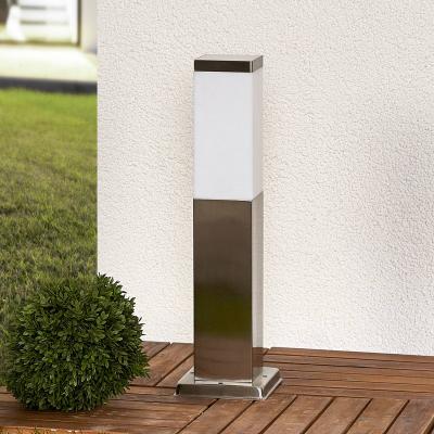 Lindby - Luminaire ext&eacute;rieur 'Lorian' en inox - inox, blanc