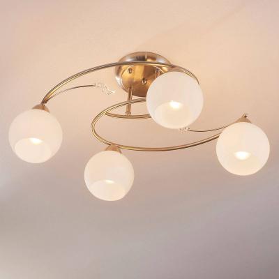 Svean 4 Plafonnier White/Nickel - Lindby