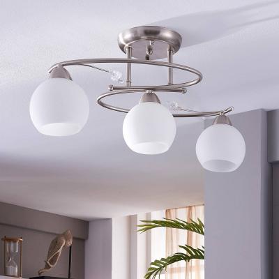 Svean 3 Plafonnier White/Nickel - Lindby