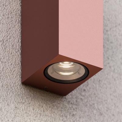 Led Applique Exterieur 'Tavi' en aluminium - brun rouille