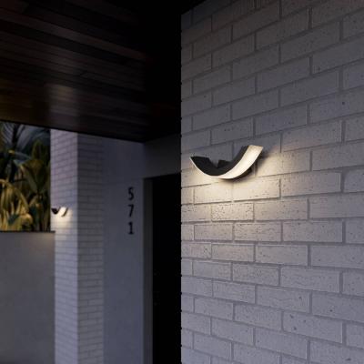 Half Applique Murale d'Ext&eacute;rieur Graphite - Lucande