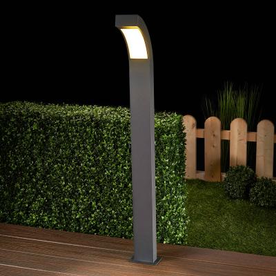 Lucande Borne lumineuse LED Lennik gris graphite
