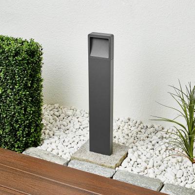 Lucande - led Eclairage Exterieur 'Leya' en aluminium - gris graphite