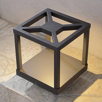Led Borne Eclairage Exterieur 'Lealand' en aluminium - gris graphite