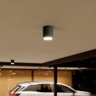 Lucande Spot de plafond LED Meret pour l'ext&eacute;rieur, IP54