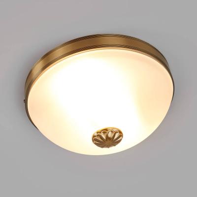 Chandelier IMPERIAL 2 ampoules bronze Diam&egrave;tre 31 Cm
