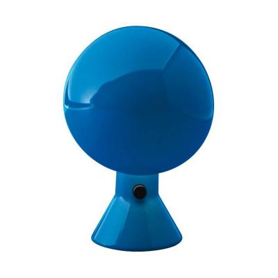 Lampe, design, r&eacute;sine, MARTINELLI LUCE Elmetto bleu