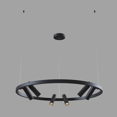 Maytoni Satellite suspension LED 3&nbsp;300&nbsp;K noire