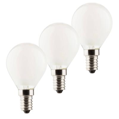 M&uuml;ller-Licht Ampoule goutte LED E14 3W 2700K lot de 3 470lm mat
